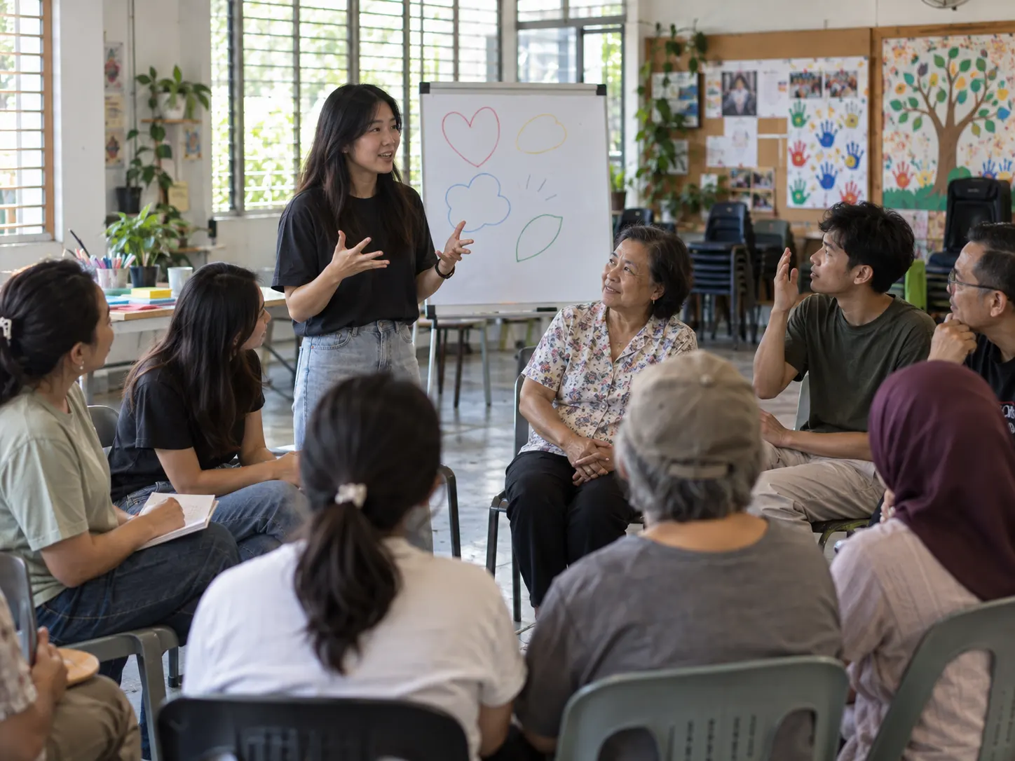 Community wellbeing and meaningful conversations
